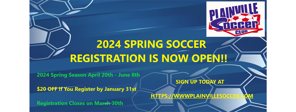 2024 Spring Registration is OPEN