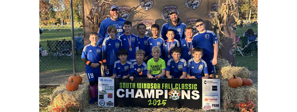 U11 Boys White - 2025 South Windsor Tournament Champions