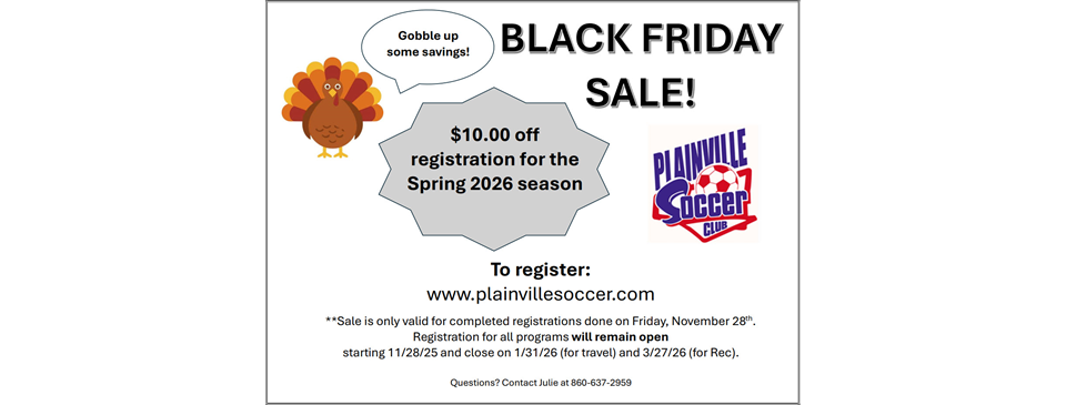 2025 Black Friday Sale for Spring 2026